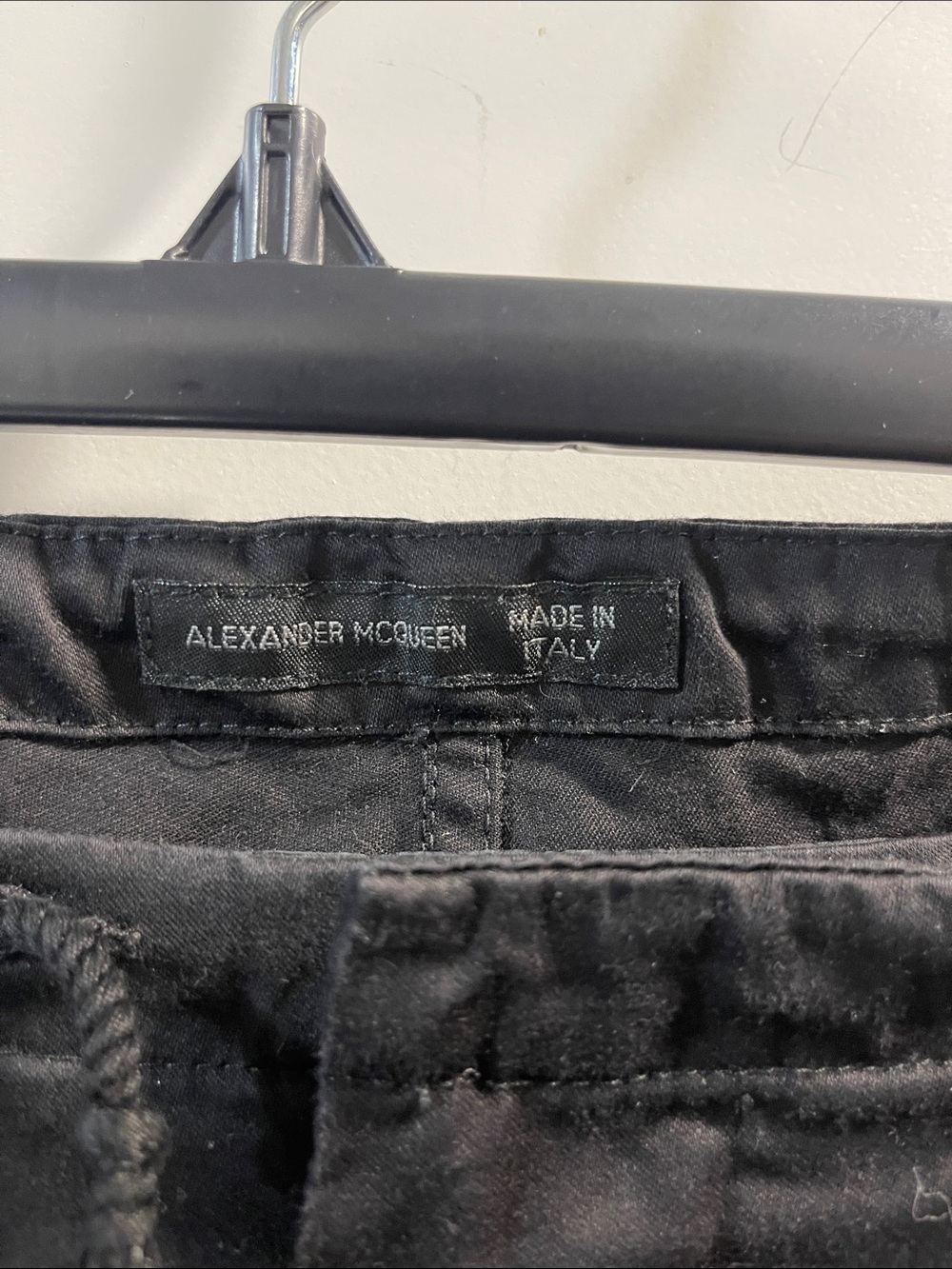 Men's Black Cargo Pants - Casual Utility Style - Picture 2 of 6